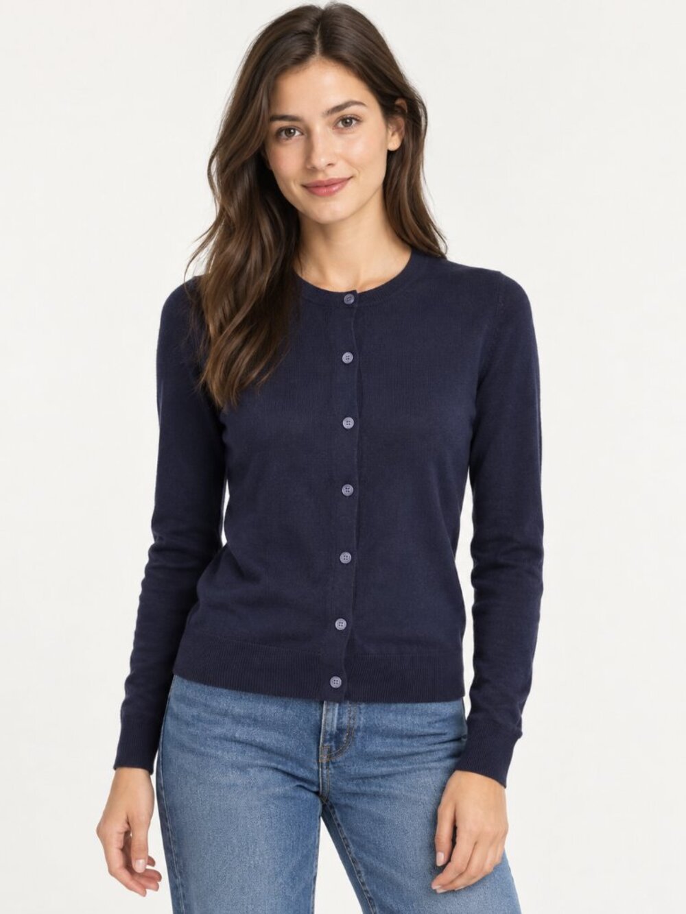 Gap Designed & Crafted Navy Cardigan Sweater XS